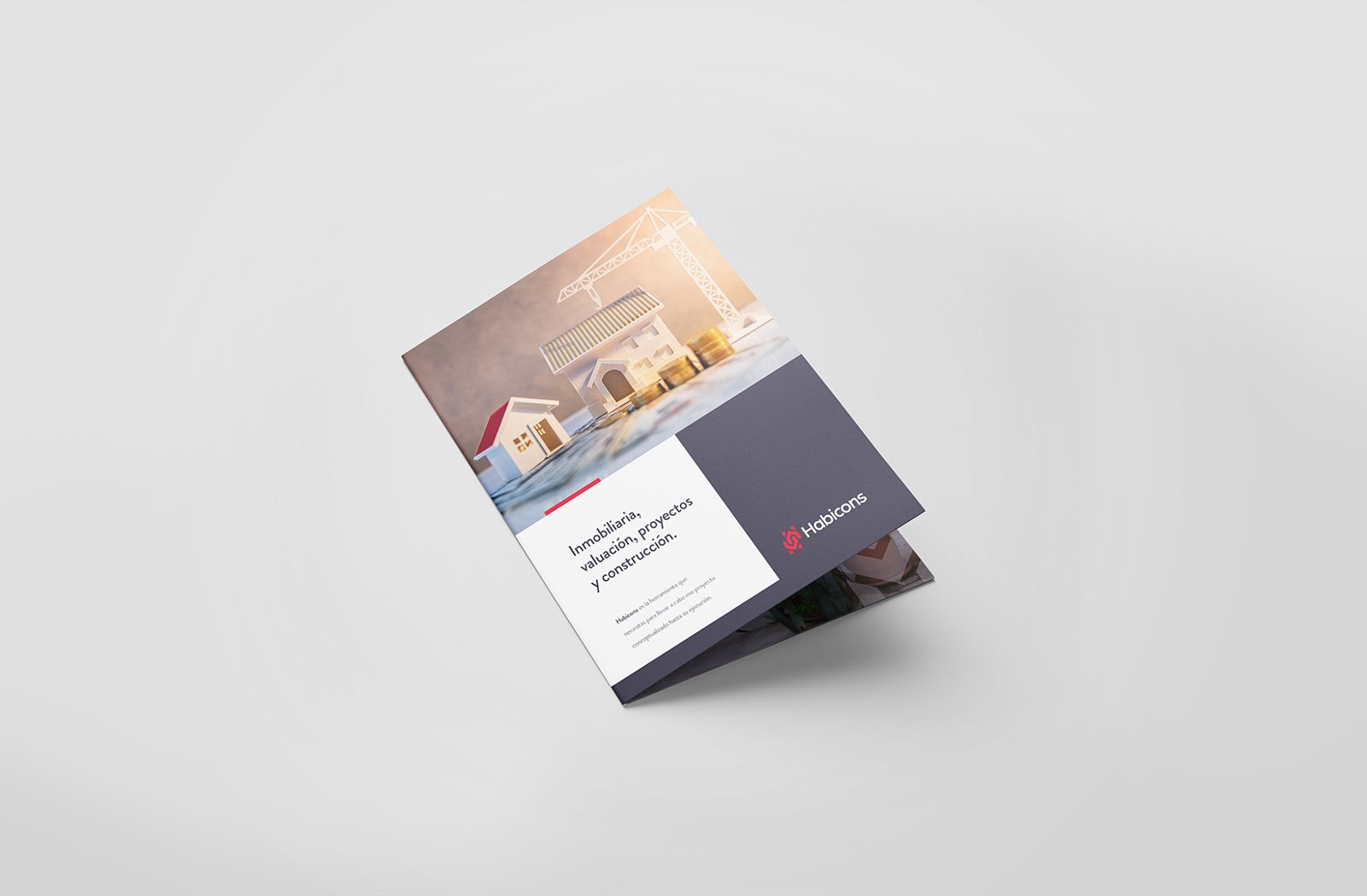 Habicons, folleto corporativo
